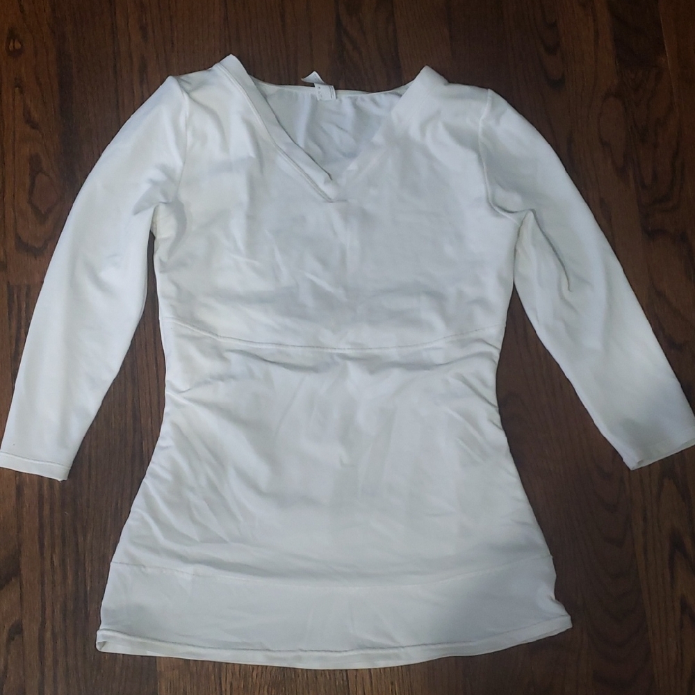 SELF EXPRESSIONS Elegant White Women's Top